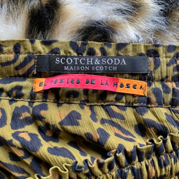 MAISON SCOTCH. Leopard Mini! - Picture 3 of 7